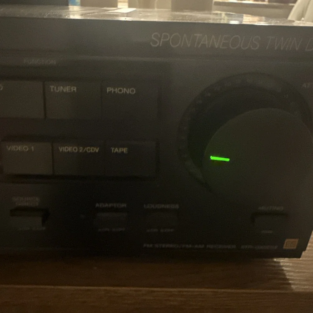 SONY STR-GX5ES II Spontaneous Twin Drive FM/AM Stereo Receiver TESTED & WORKS